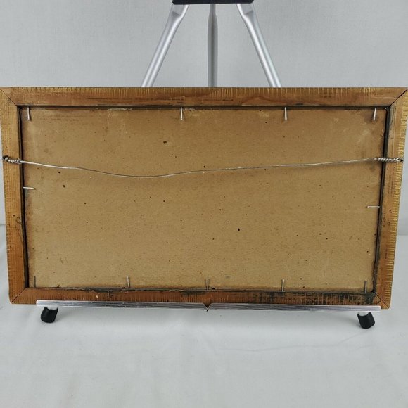 Antique Original Oil Painting Mountain Lake By Harry Leonard Lopp Pacific NW - Picture 8 of 8